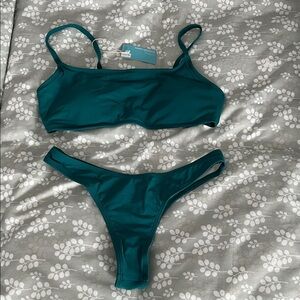 Teal Bikini Set